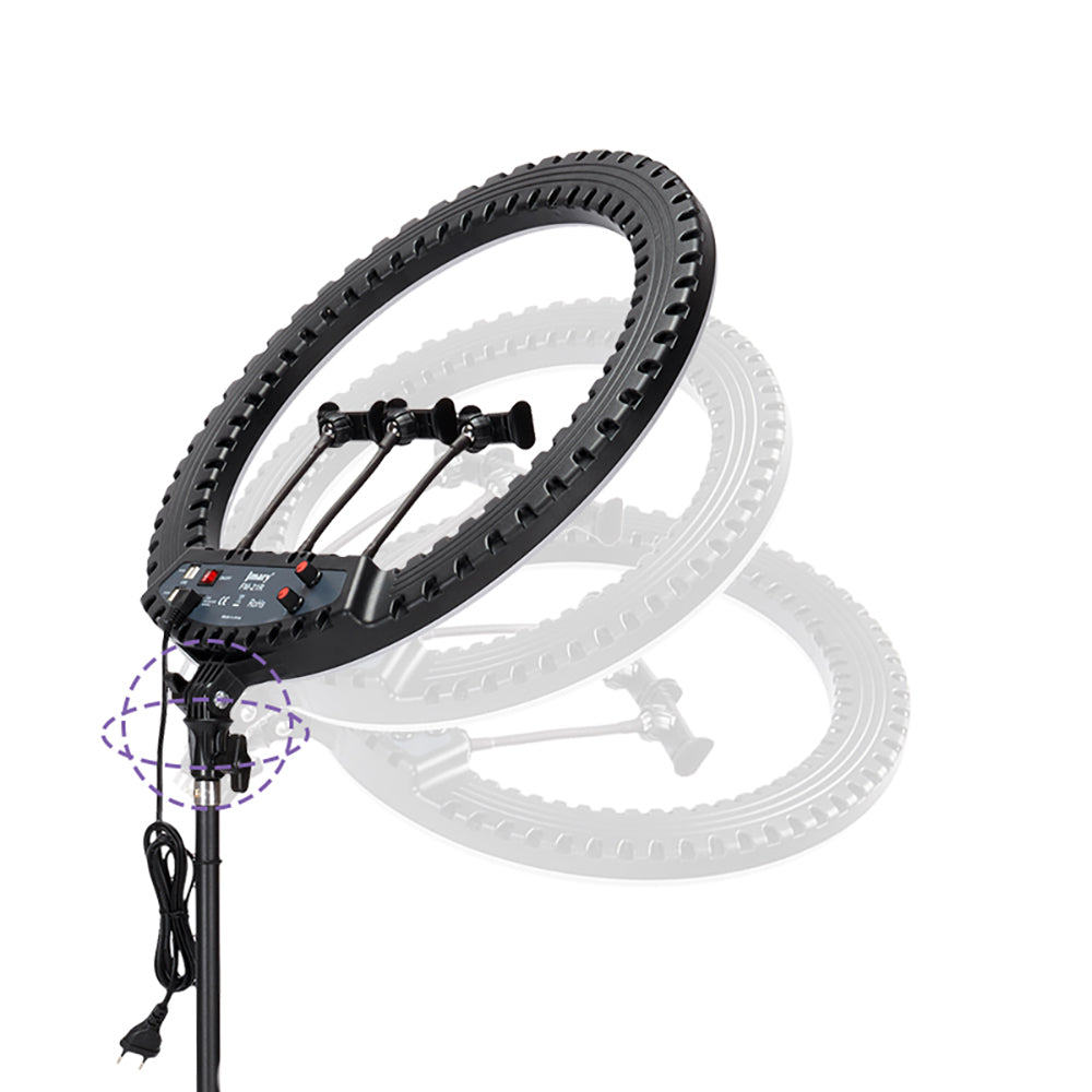 Jmary FM-21R Uzaktan Kumandalı 52cm Işıklı Telefon Tutucu Ring Light Jmary FM-21R Uzaktan Kumandalı 52cm Işıklı Telefon Tutucu Ring Light